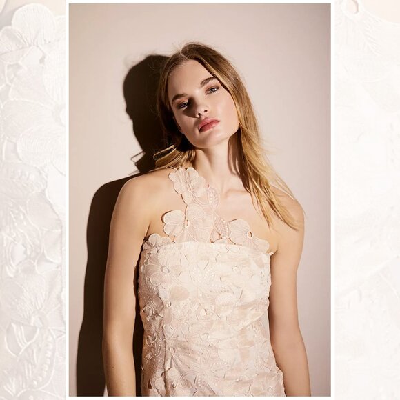 Free People x Saylor Malia Organza One Shoulder Mini - Picture 3 of 14